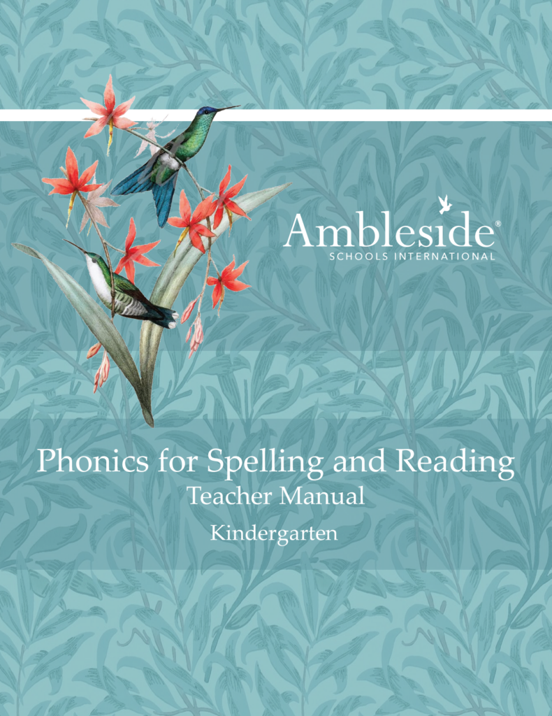 Phonics for Spelling and Reading Teacher Manual — Kindergarten